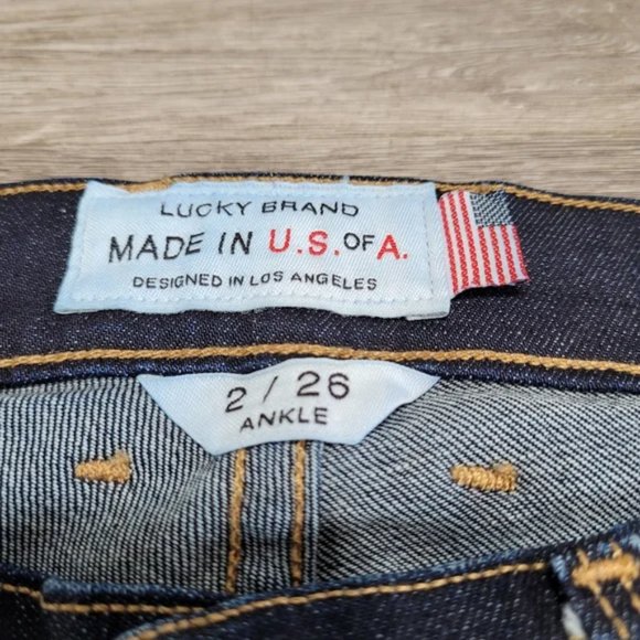 LUCKY BRAND 👖 Sofia Skinny Jeans, Aged Cone Denim, Sz 2/26 - Picture 10 of 13